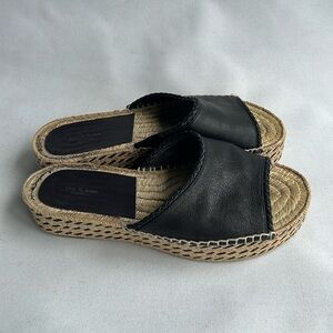 Rag and bone leather  espadrille/ sandals made in Spain.size 37